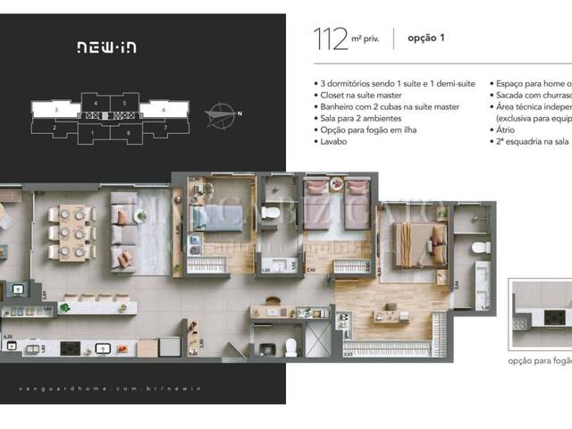 #115 - Apartamento para Venda em Curitiba - PR - 3