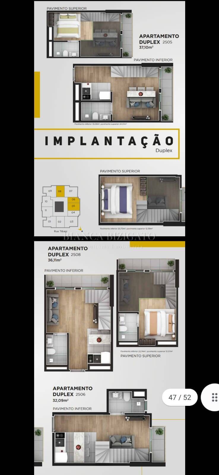 Apartamento à venda com 1 quarto, 34m² - Foto 2