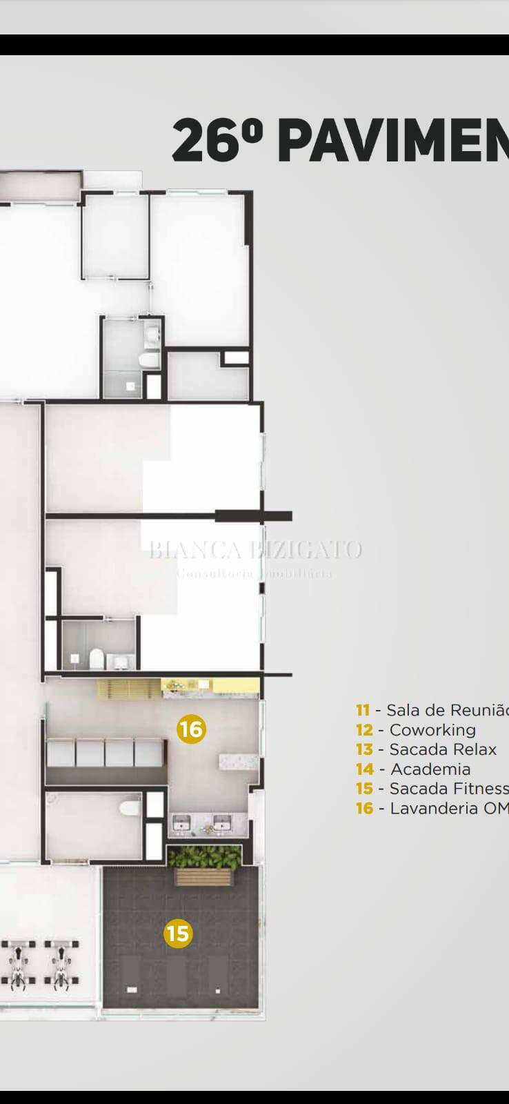 Apartamento à venda com 1 quarto, 34m² - Foto 12