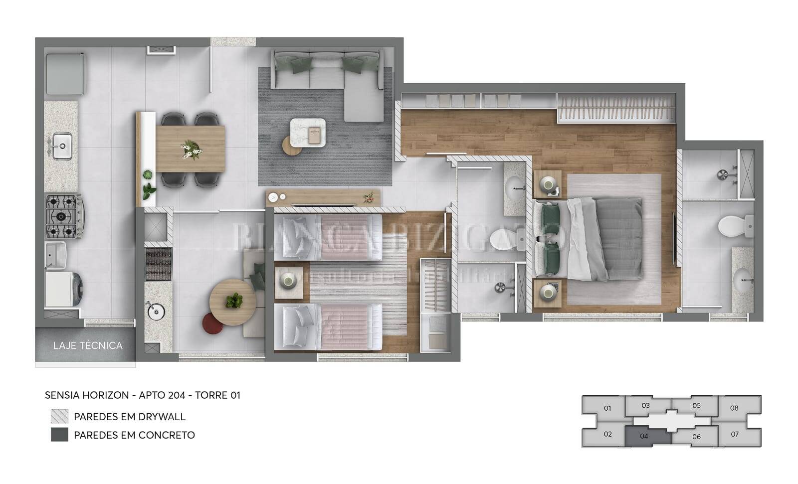 Apartamento à venda com 2 quartos, 60m² - Foto 40