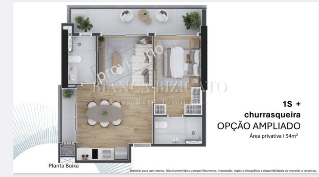 Apartamento à venda com 1 quarto, 24m² - Foto 7