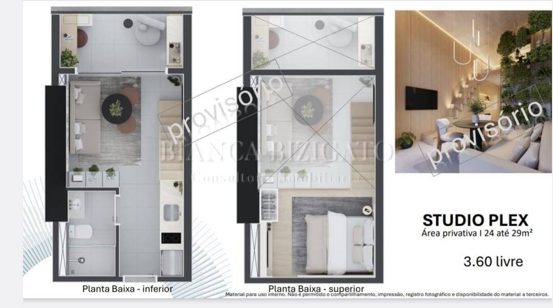 Apartamento à venda com 1 quarto, 24m² - Foto 14